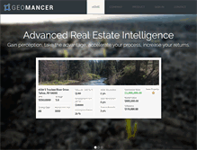Tablet Screenshot of geomancer.us